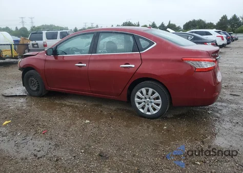 2015 Nissan Sentra S z USA, uszkodzony, nr VIN 3N1AB7AP1FL638341